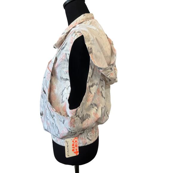 * New ~ FREE PEOPLE ~ Zip Vest ~ Perfect for FALL Layer sz Large ANTHROPOLOGIE - Picture 6 of 11